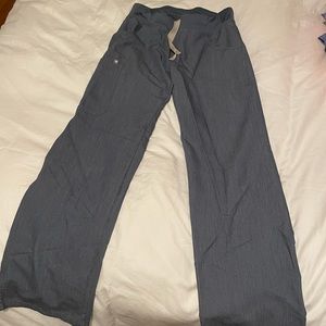 “Denim” figs scrub set XS